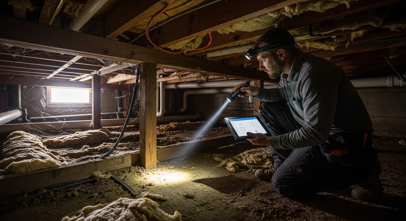 Free crawl space inspection technician in Knox County, TN