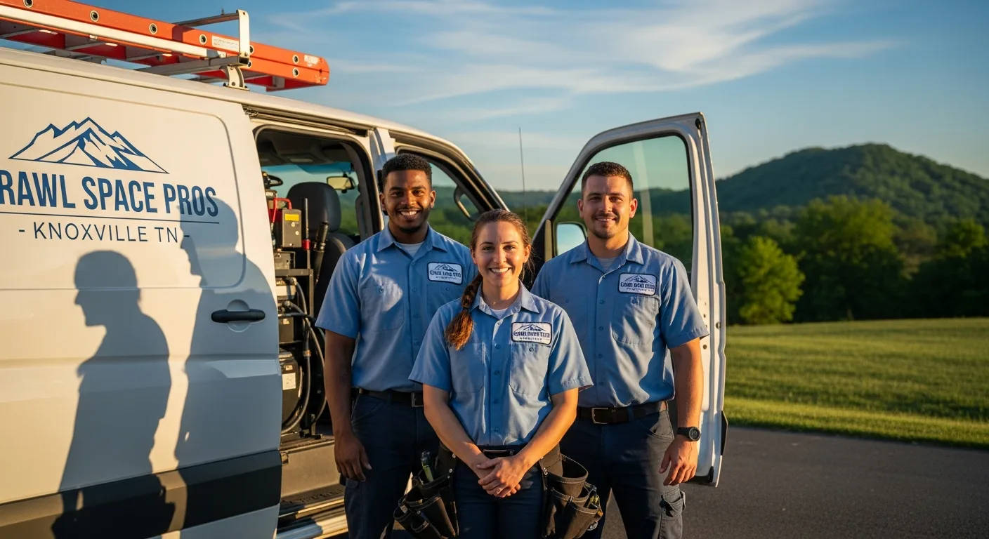 Licensed crawl space repair contractors serving East Tennessee